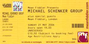 M.S.G. ticket