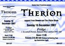 Therion ticket